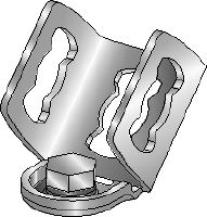 Spojky MQ3D-F Žárově pozinkované (HDG – Hot-Dip Galvanized) prvky k montáži 3D konstrukcí přímo na stavbě