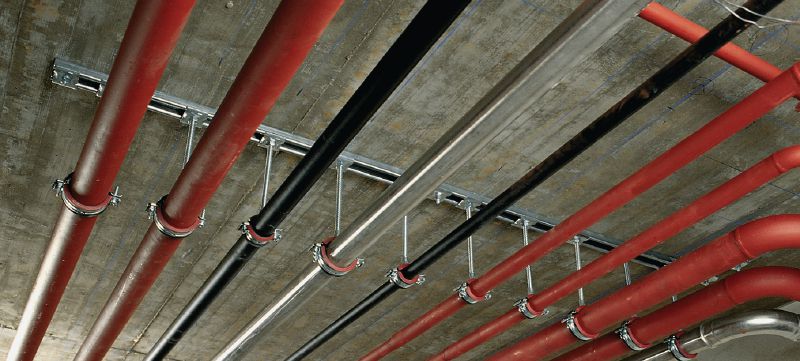 Upevňovací šroub do betonu HUS3-H 6 Vysoce únosný upevňovací šroub se šestihrannou hlavou (uhlíková ocel) Použití 1