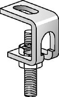 Zavěšovací spona Galvanicky pozinkovaná stropní příchytka pro jednobodové zavěšení potrubí ze závitové tyče