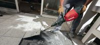 TE-S TI Sekáč na dlaždice Samoostřící dlaždicové sekáče s upínáním TE-S pro odstraňování povrchových materiálů Použití 1