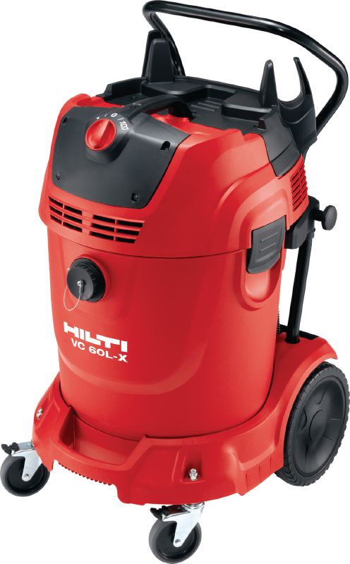 Vysavač VC 60L-X třídy L Velmi výkonný vysavač pro spojení s elektrickým nářadím a úklid na staveništi (mokrý i suchý), nádrž 60l
