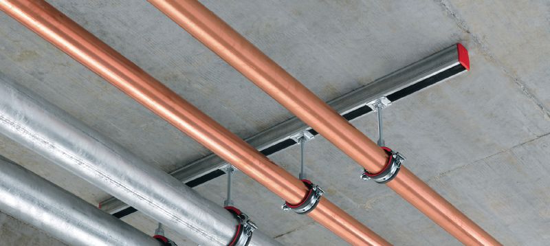 MM-C-30 C-nosník Galvanicky pozinkovaný C-nosník pro lehké aplikace Použití 1