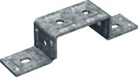 Upevnění MT-CC-40/50X2 OC tvaru U Spojka pro vzájemné křižné spojování dvou nosníků MT, pro venkovní použití s nízkým stupněm znečištění
