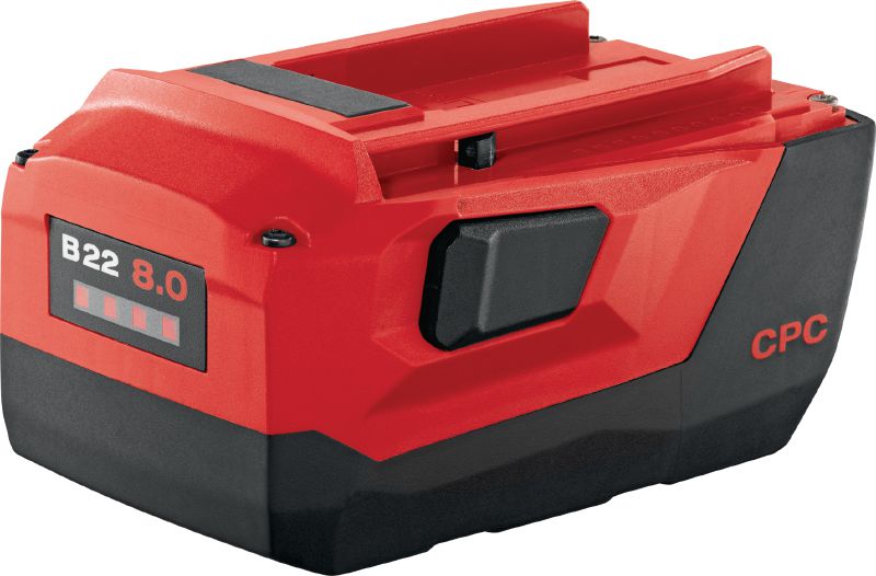 Akumulátor B22 8,0 22V 22 V 8,0 Ah Li-ion akumulátor pro vynikající výkon a dobu chodu