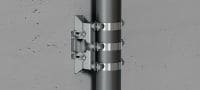 MFP-CHD Kompaktní pevný bod, pro vysoké zatížení Galvanicky pozinkovaný kompaktní pevný bod, pro použití pro mimořádně těžké kotvení se zatížením do 44 kN Použití 2