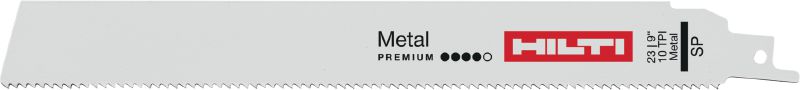 Plátky pro pilu ocasku na silné kovy (náročné aplikace) Plátky s prodlouženou životností pro pilu ocasku pro řezání kovů o tloušťce 5–15 mm (3/16–9/16)