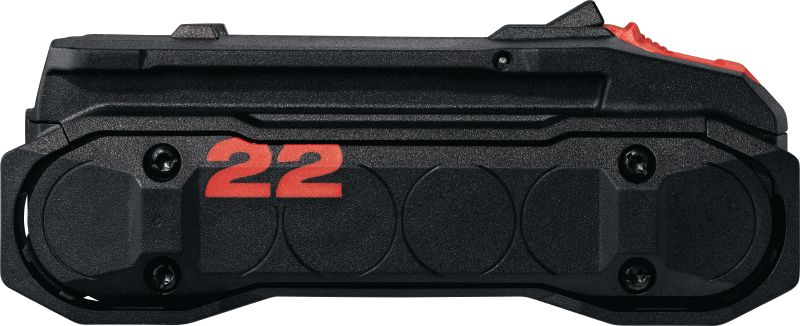 Akumulátor B 22-55 Nuron Kompaktní a lehký 22V li-ion akumulátor pro méně náročné práce prováděné za použití nářadí s elektrickým pohonem Nuron