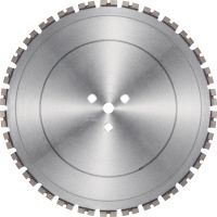 Equidist kotouč stěnové pily SPX LC-5E (hřídel 25,4) Extra prémiový kotouč stěnové pily (5 kW) konstruovaný pro vysokou rychlost a dlouhou životnost při řezání železobetonu (hřídel 25,4)