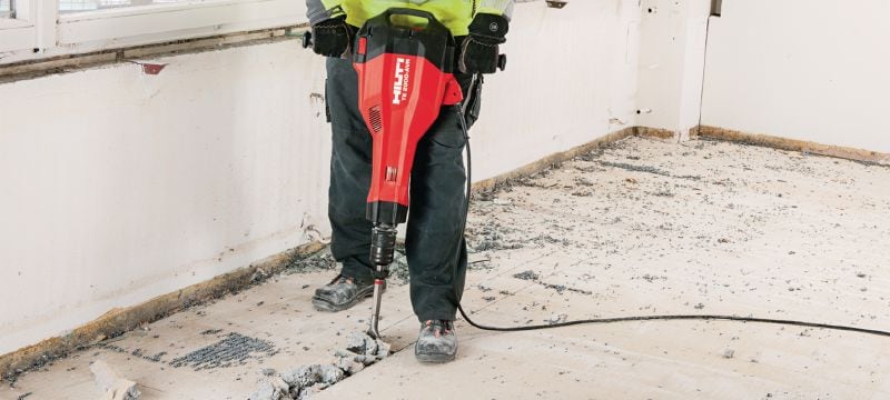 TE-SPX SPM Ultimátní TE-S polygonový lopatkový sekáč pro vysokou produktivitu při povrchových pracích a sekání asfaltu Použití 1