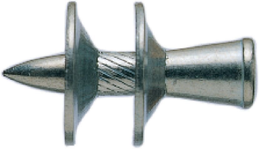 Hřeby spřahovací kotvy X-ENP HVB Jednotlivé hřeby pro připevňování spřahovacích kotev k ocelovým konstrukcím pomocí prachem poháněných přístrojů