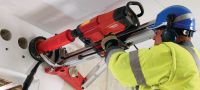 Diamantový jádrový vrtací stroj DD 250 Rozšířený masivní stojan na diamantové vrtání pro velmi malé až velké průměry 12–450 mm (1/2–18) Použití 5
