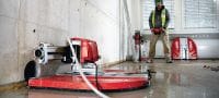 Equidist kotouč stěnové pily SPX LCS (60H: pro pily Hilti a Husqvarna®) Extra prémiový kotouč pro stěnové pily (5–10 kW) pro vysokou rychlost řezání a delší životnost v železobetonu (upínání 60H je kompatibilní se stěnovými pilami Husqvarna®) Použití 2