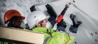 Expanzní kotva HFB-HCR Vysoce výkonná průvleková kotva s vysokou odolností proti korozi pro připevňování protipožárních desek k betonu Použití 2
