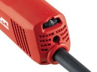 Úhlová bruska AG 125-SE 800W úzká úhlová bruska pro řezání a broušení (dokončovací práce) pomocí kotoučů o průměru do 125 mm