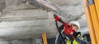 TE-YPX SM Extra prémiový špičatý sekáč SDS Max (TE-Y) pro řízené sekání a povrchovou úpravu betonu a zdiva Použití 1