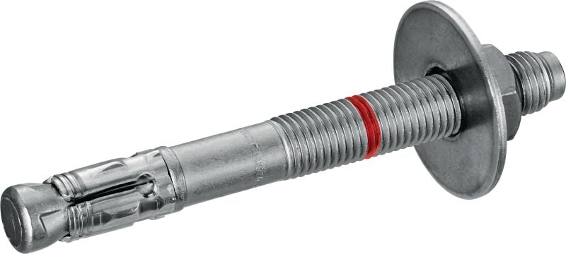 HST4-R BW Expanzní kotva z nerezové oceli Naše vysoce výkonná expanzní kotva pro vysoké statické a seizmické zatížení ve vnitřním i venkovním betonu s trhlinami (nerezová ocel, velká podložka)
