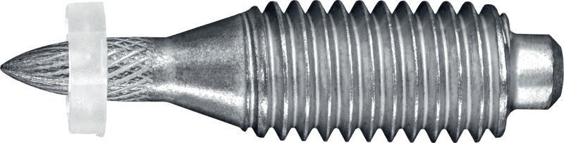 Závitový hřeb X-EM8H P8 Závitový hřeb z uhlíkové oceli pro použití s prachem poháněnými přístroji do oceli (podložka 8 mm) – pouze pro vnitřní použití