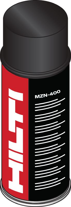 Zinkový sprej MZN-400 Zinkový sprej k usnadnění ochrany nenatřených ocelových dílů proti korozi