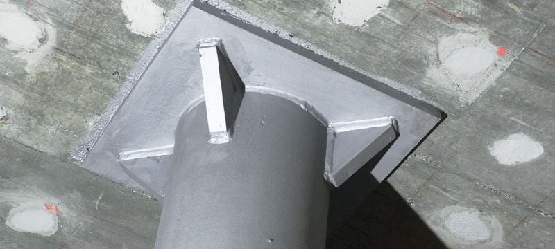 Tažná kotva HZA-P Tažná kotva pro hospodárné vyztužování plochých desek proti smykovému zatížení způsobujícímu protlačení Použití 1