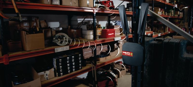 AI G125 Skener zásob Bluetooth brána do skladů a kontejnerů poskytující komplexní řešení pro sledování a správu majetku v Hilti ON!Track Použití 1