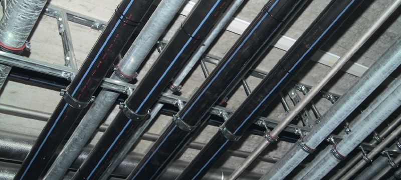 Standardní kotevní nosník HAC-T Upevňovací kotevní nosníky ve standardních velikostech a délkách se schváleními potřebnými podle předpisů pro prakticky jakýkoli náročný projekt