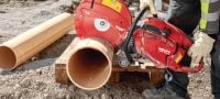 Diamantový kotouč na kovy SPX Extra prémiový diamantový kotouč pro vyšší řezný výkon v kovu a jiných základních materiálech Použití 2