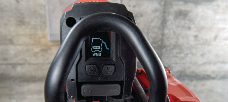 Diamantový jádrový vrtací stroj DD 250-CA Výkonný diamantový vrtací stroj s volitelným automatickým systémem Cut Assist (není součástí balení) pro vrtání velmi malých až velkých otvorů o průměru 12–500 mm Použití 1