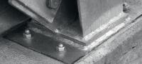 Expanzní kotva Kwik Bolt 3 Vysoce výkonná expanzní kotva s běžnými schváleními pro beton bez trhlin (uhlíková ocel) Použití 1