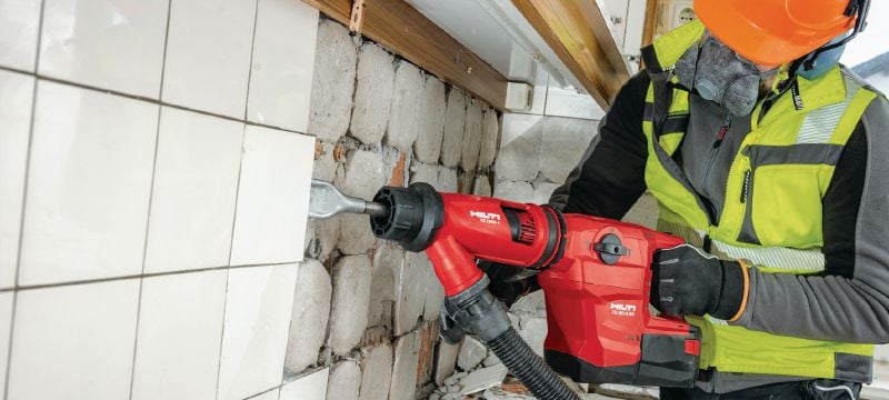 TE-YPX SPM Extra prémiový polygonový lopatkový sekáč TE-YPX (SDS Max) pro nejvyšší produktivitu při těžkém bourání Použití 1