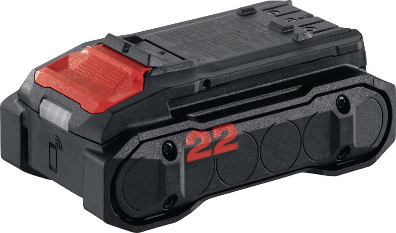 Akumulátor B 22-55 Nuron Kompaktní a lehký 22V li-ion akumulátor pro méně náročné práce prováděné za použití nářadí s elektrickým pohonem Nuron