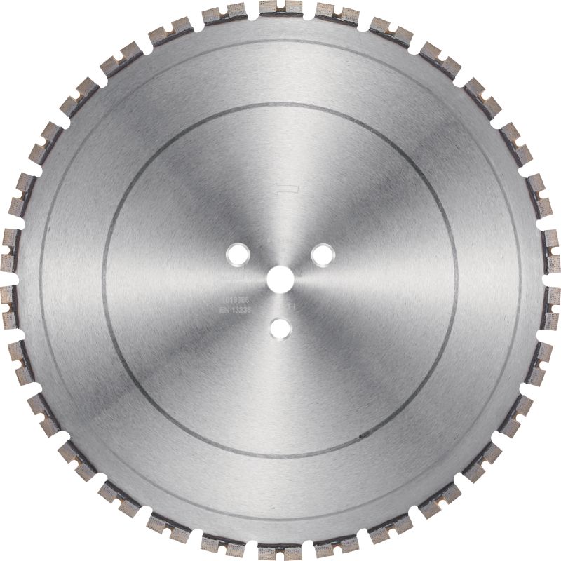 Equidist kotouč stěnové pily SPX LC-5E (hřídel 25,4) Extra prémiový kotouč stěnové pily (5 kW) konstruovaný pro vysokou rychlost a dlouhou životnost při řezání železobetonu (hřídel 25,4)