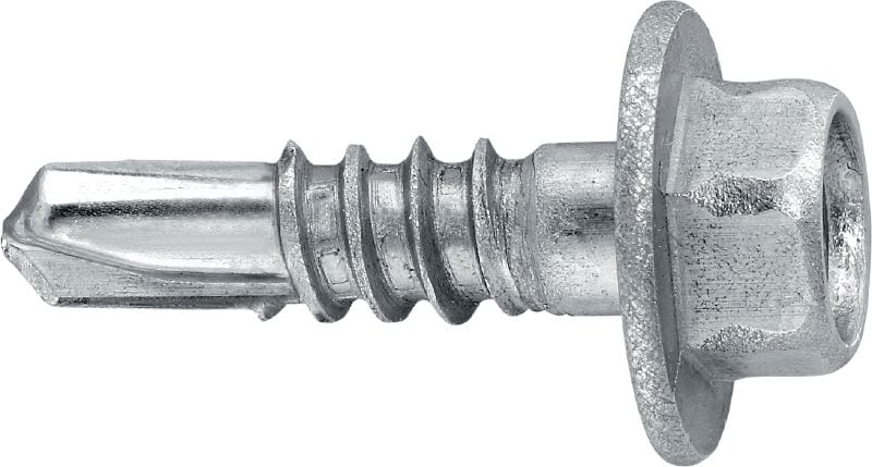 Samovrtné šrouby do kovu S-AD 01 S Samovrtný šroub (nerezová ocel A2) bez podložky k upevňování hliníkových fasád (do 4 mm)