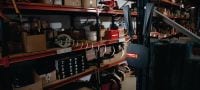 AI G125 Skener zásob Bluetooth brána do skladů a kontejnerů poskytující komplexní řešení pro sledování a správu majetku v Hilti ON!Track Použití 3