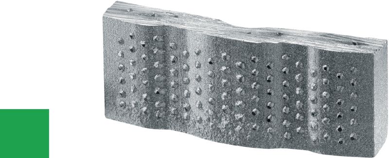 Diamantový segment SPX/SP-H na abrazivní materiály Extra prémiové diamantové segmenty pro jádrové vrtání ve velmi abrazivním betonu pomocí strojů o výkonu ≥ 2,5 kW