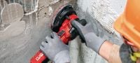 Bruska na beton DGH 130 Bruska na beton, pro broušení betonu a dokončovací práce na površích betonových stěn Použití 3